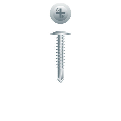 #8 Strong-Point Modified Truss Head 8-18 x 1/2, PH, Black Oxide