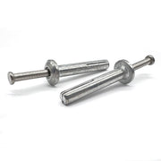 1/4"x1-1/4" Mushroom Head Hammer Drive Anchors Zinc Alloy w/ 304 Stainless Steel Nails