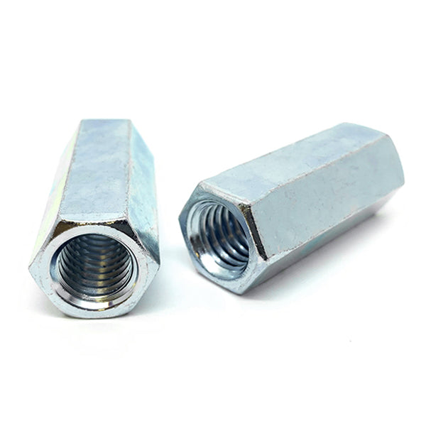 M6-1.0x18 Class 6 Coupling Nuts Zinc