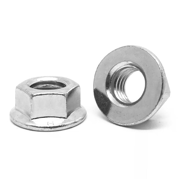 M10-1.5 A2-70 Stainless Steel Hex Flange Nuts