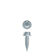 #8 Strong-Point Hex Washer Head 8-32 x 1/2, Fine, Zinc