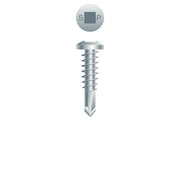 #10 Strong-Point Pan Head 10-16 x 3/4, SQ, Zinc
