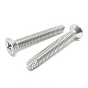 #6-32x3/8" 410 Stainless Steel Phillips Flat Head Type F Thread Cutting Screws
