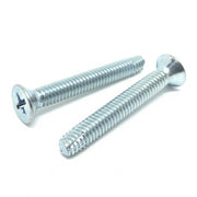 #8-32x5/8" Phillips Flat Head Type F Thread Cutting Screws Zinc