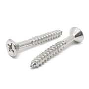 #6x1/2" Stainless Steel Phillips Flat Head Wood Screws