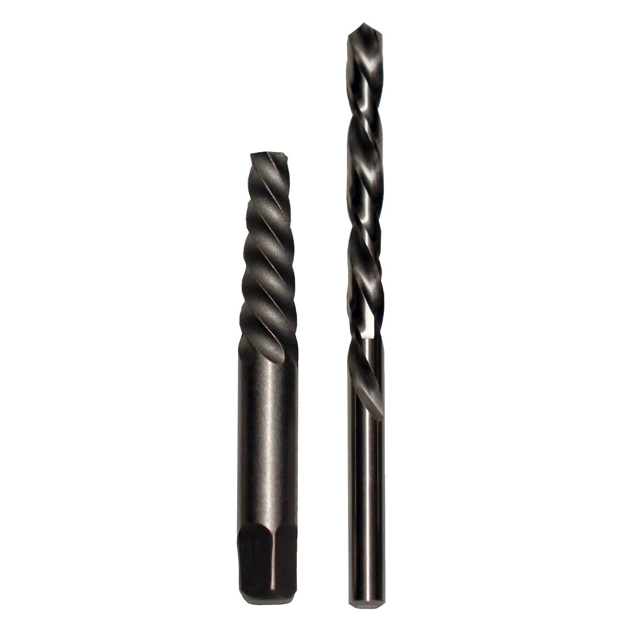 #5 Carbon Steel Spiral Flute Screw Extractor and Drill Bit Kit