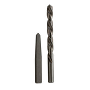#2 Carbon Steel Straight Flute Steel Screw Extractor and Drill Bit Kit