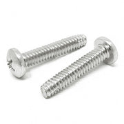#6-32x5/8" 410 Stainless Steel Phillips Pan Head Type F Thread Cutting Screws