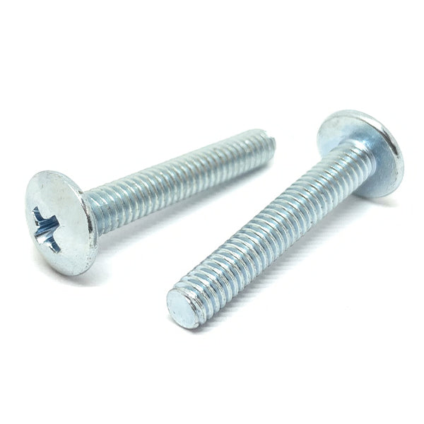 #8-32x1-1/4" Phillips Truss Head Machine Screws Zinc