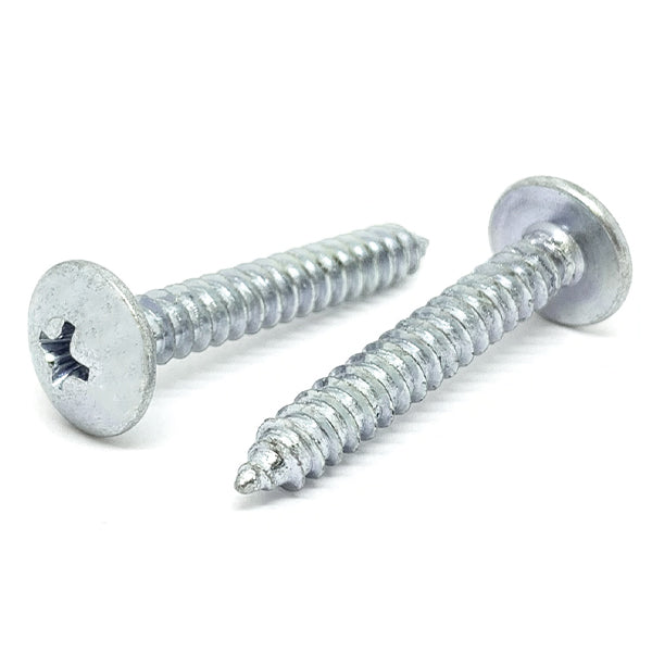 #10x5/8" Phillips Truss Head Type AB Self Tapping Sheet Metal Screws Zinc
