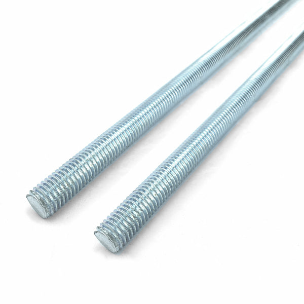 M8-1.25x1000 Fully Threaded Rod Class 4.6 Zinc Clear