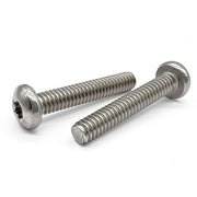 M3-0.50x12 A2-70 Stainless Steel Star Drive Pan Head Machine Screws