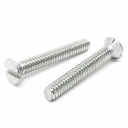 #10-32x5/8" Stainless Steel Slotted Flat Head Machine Screws Steel