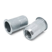 5/16-18 (.027-.150) Aluminum Small Flange Knurled Body Rivet Nut