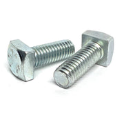 5/16"-18x3/4" Square Head Bolts Grade A307 Zinc Clear