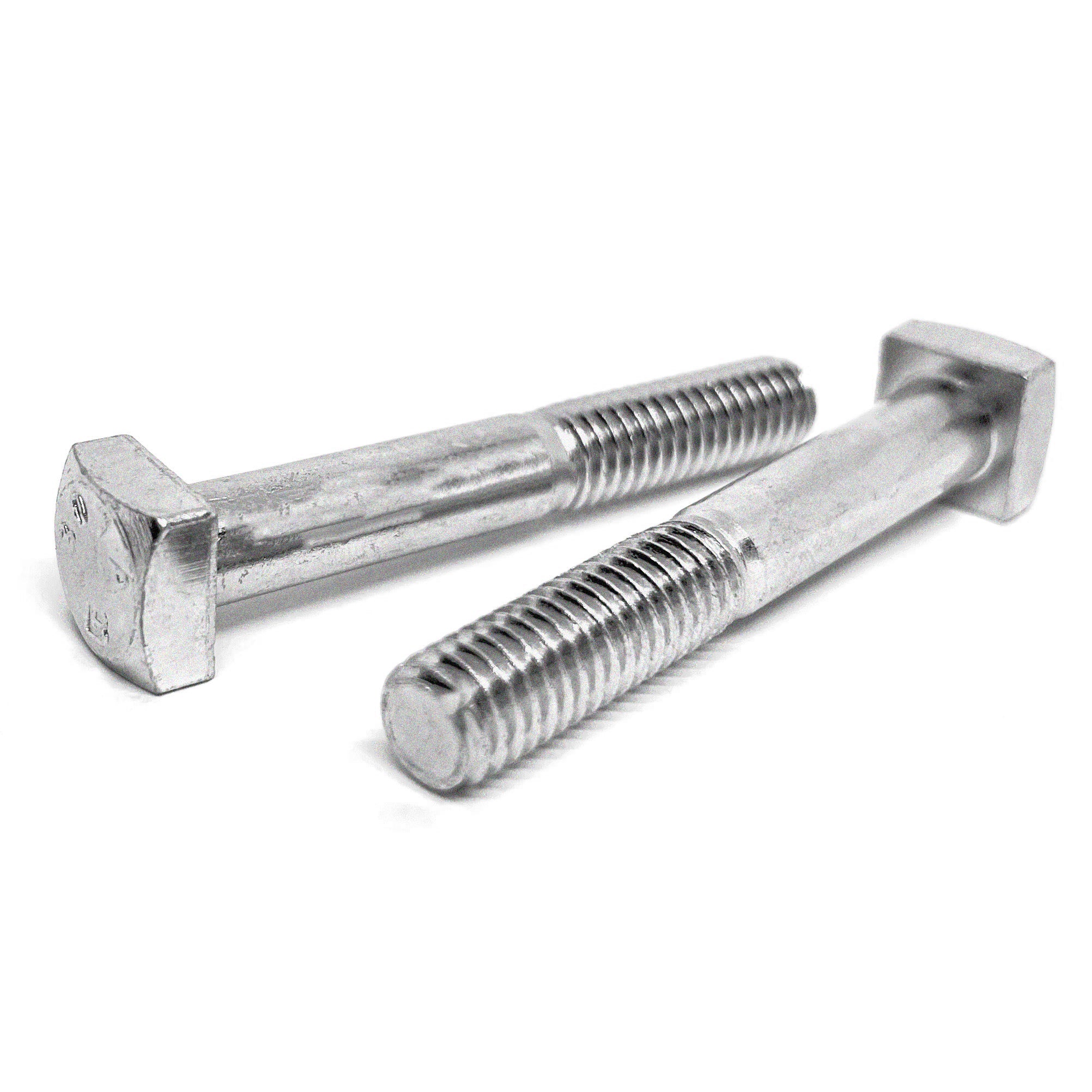 1/4"-20x3" Square Head Bolts Grade A307 Hot Dip Galvanized