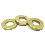 5/16" SAE Grade 8 Extra Thick Flat Washers Zinc Yellow
