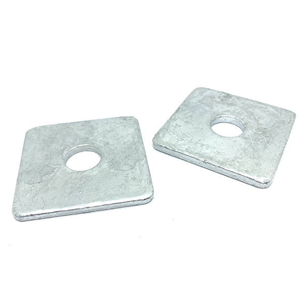 5/8 x 3" Steel Square Plate Washer Hot Dip Galvanized