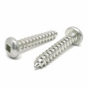 #8x1/2" Stainless Steel Square Pan Head Type A Self Tapping Screws