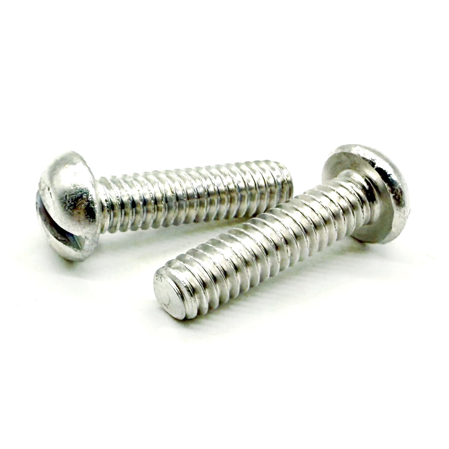 #6-32x1/4" Aluminum Slotted Round Head Machine Screw