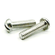 #8-32x5/8" Aluminum Slotted Round Head Machine Screw