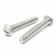 #8-32x1-1/4" Stainless Steel Slotted Round Head Machine Screws Steel