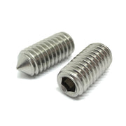 1/4-20x1/4" Stainless Steel Cone Point Allen Socket Set Screw