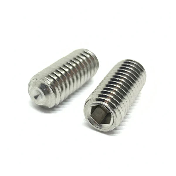 M5-0.8x10 Stainless Steel A2 Cup Point Allen Socket Set Screws