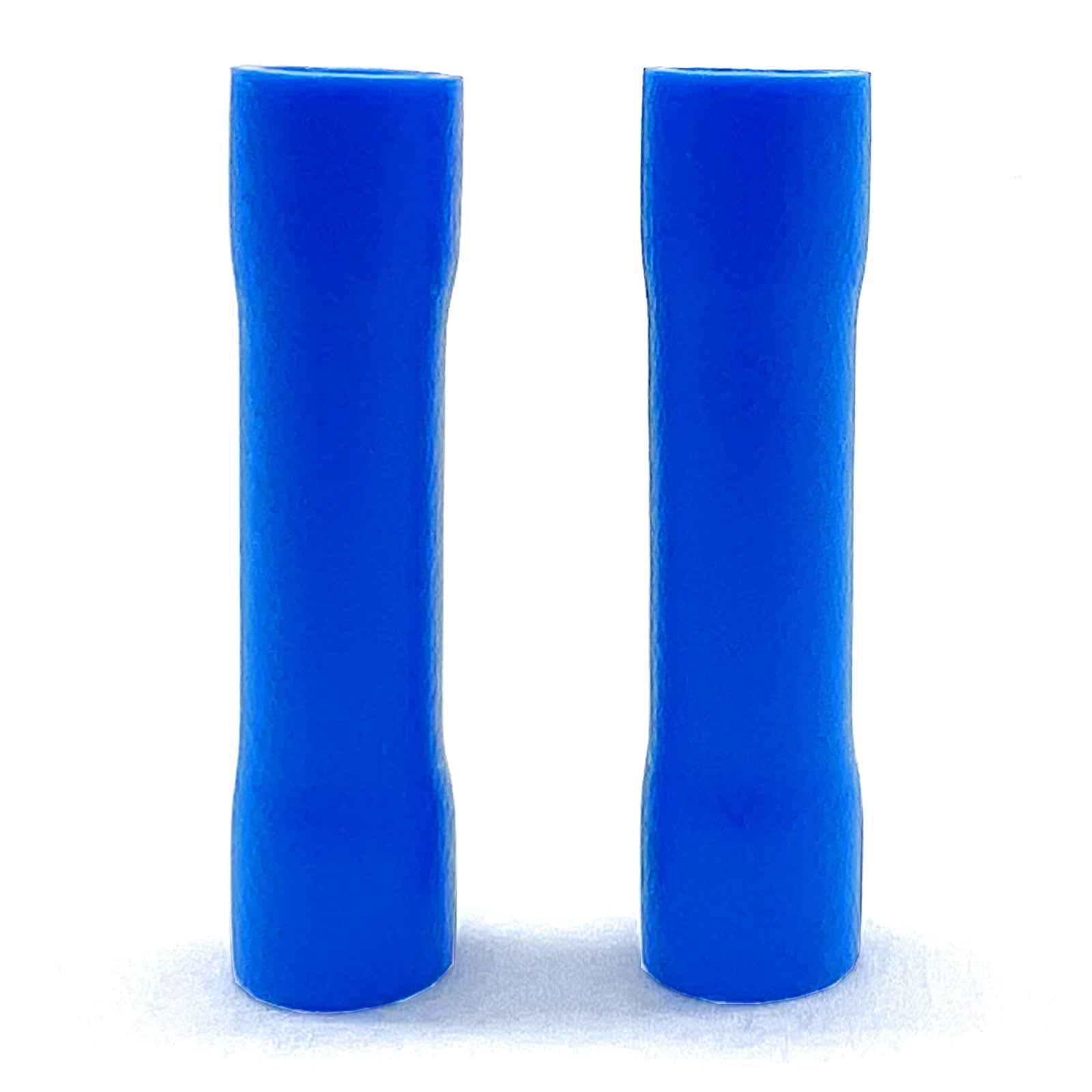Blue PVC/Vinyl Butt Splice Crimp Connector, AWG 16-14
