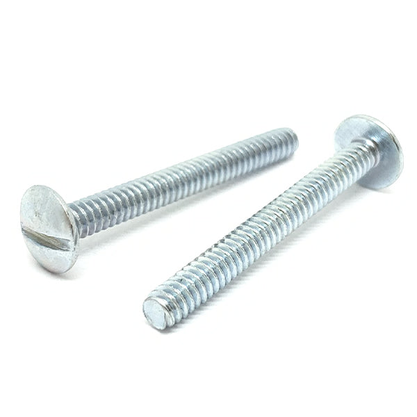 5/16"-18x1/2" Slotted Truss Head Machine Screws Zinc