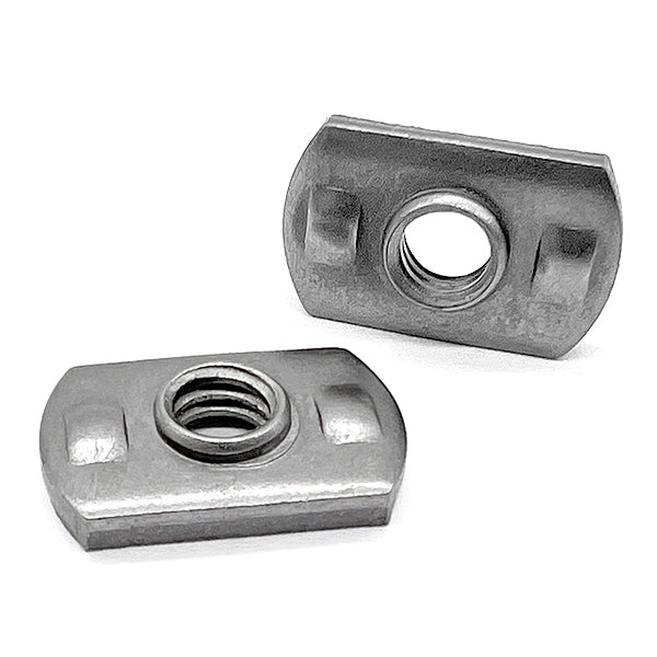 3/8"-16 Dual Rib Prong Spot Weld Nuts