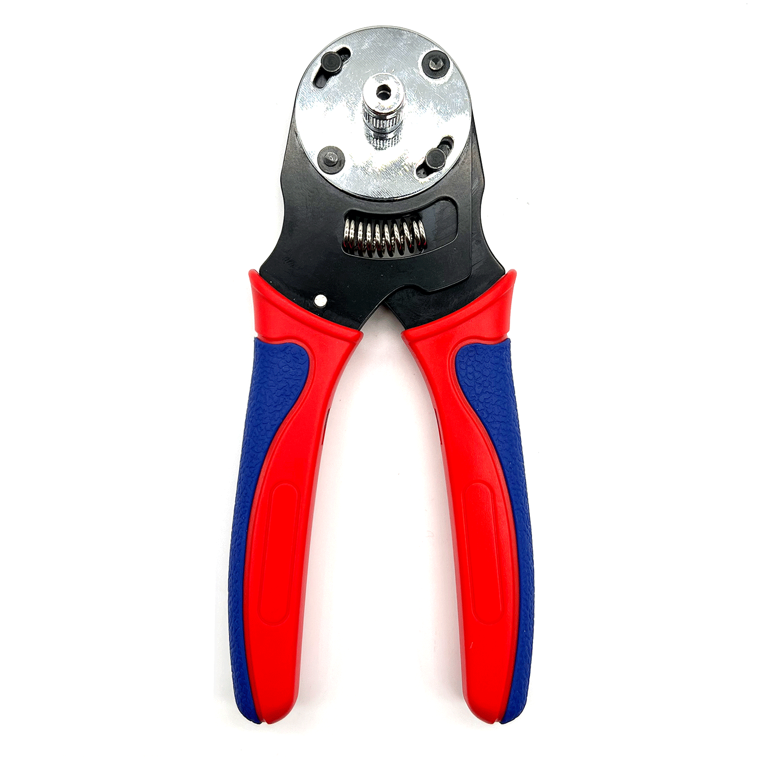 DT Crimper, 4 Way Indent, 8 Impression Closed Barrel Crimper for DT Contacts - Gage 14, 16, 18