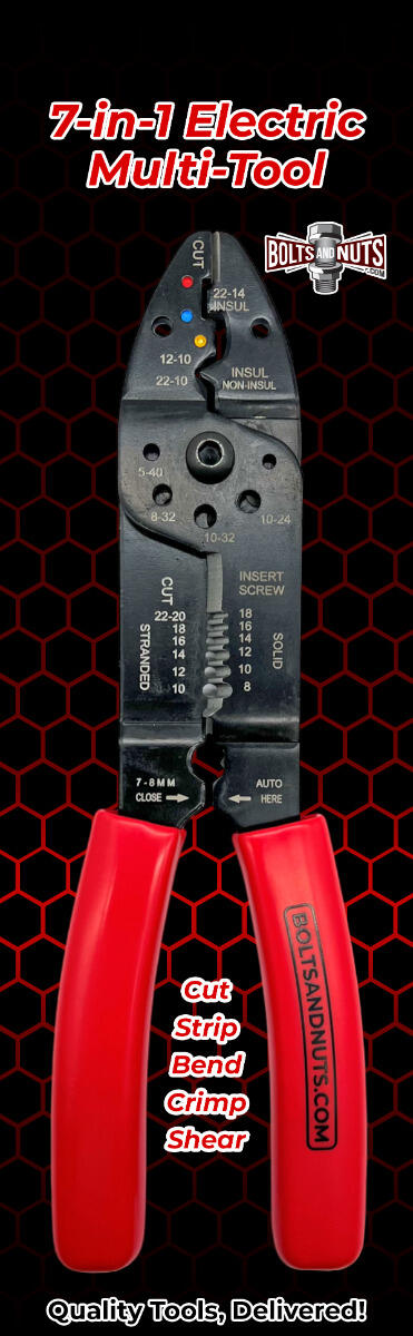 7 in 1 Electric Wire Multi-Tool Stripper Crimper Bender Cutter Pliers