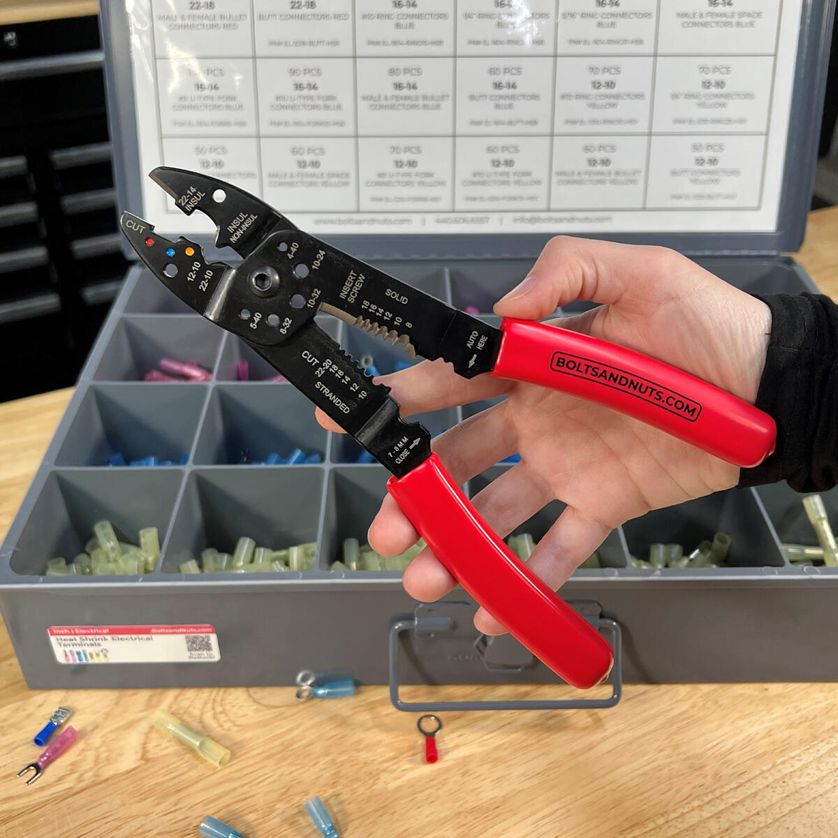 7 in 1 Electric Wire Multi-Tool Stripper Crimper Bender Cutter Pliers