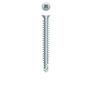 #6 Strong-Point Trim Head 6-20 x 2-1/4, SQ, Zinc Finish