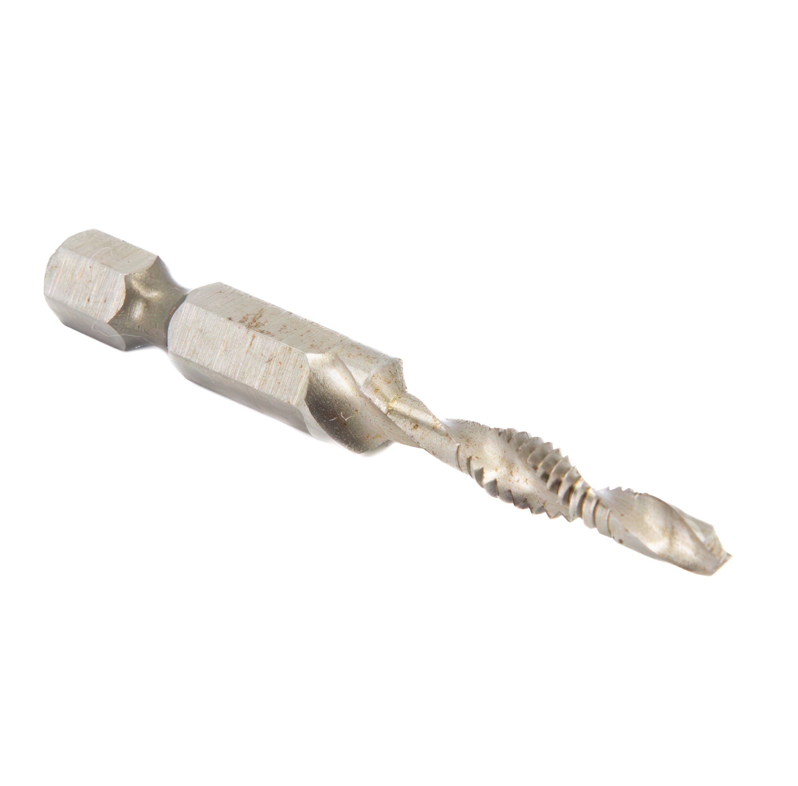 m5 X .8 Combined Drill Tap and Countersink with 1/4" Quick Change Hex Shank