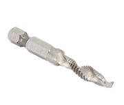 m10 X 1.5 Combined Drill Tap and Countersink with 1/4" Quick Change Hex Shank