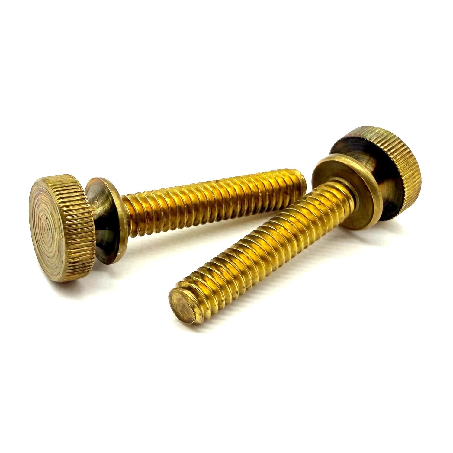 #10-24x1/2" Brass Thumb Screw