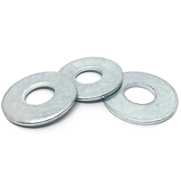 1/2" USS Low Carbon Flat Washers Zinc