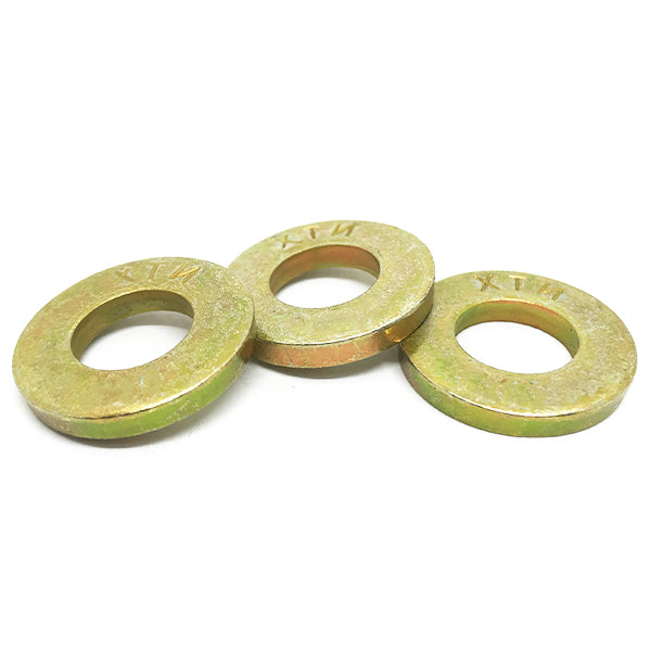 3/4" USS Grade 8 Extra Thick Flat Washers Zinc Yellow