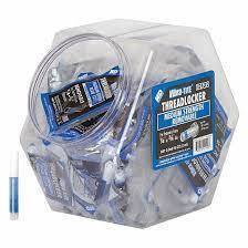 Vibra-Tite 121, Medium Strength Threadlocker, 100 Pack w/ Fishbowl