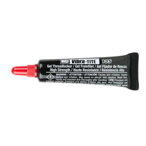 Vibra-Tite 135, High Strength Gel Threadlocker, 6ml Plastic Tube