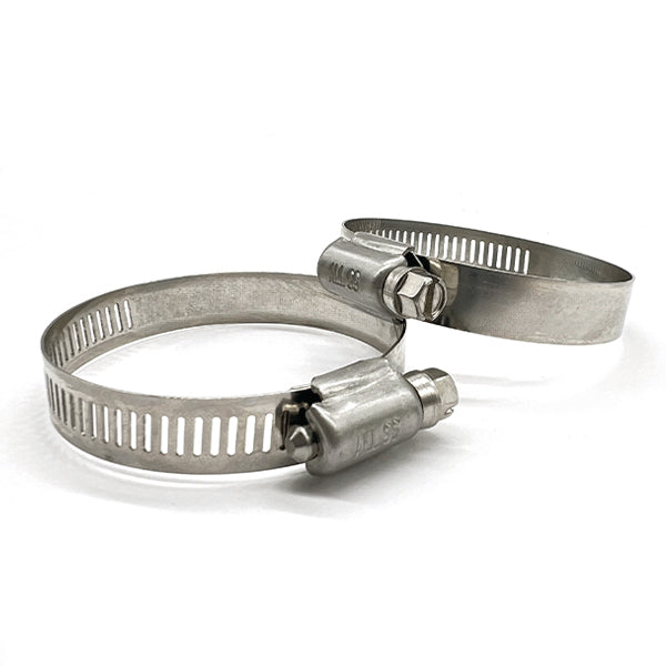 #36 Worm Gear Hose Clamp 304 Stainless w/ 5/16" Slotted Screw