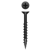 #8 Strong-Point Flat Head w/Nibs 8 x 1-5/8, PH, Type '17', Black Oxide