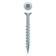 #8 Strong-Point Flat Head w/Nibs 8 x 1-5/8, SQ, Type '17',  Zinc