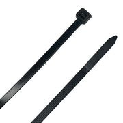 4" - 18LBS Nylon Cable Zip Ties UV Resistant Black