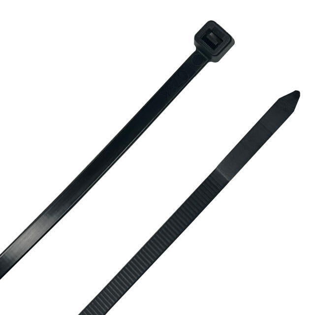 4" - 18LBS Nylon Cable Zip Ties UV Resistant Black