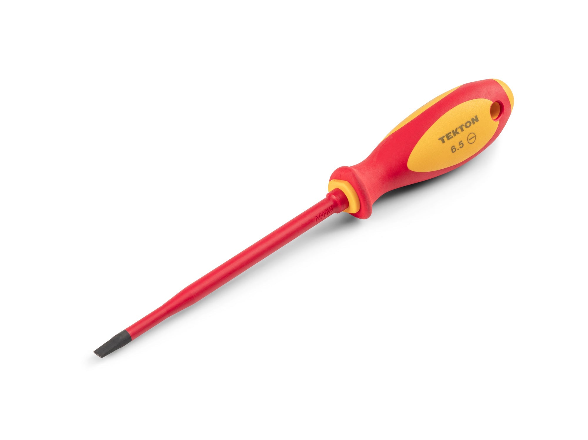 6.5 mm Slotted Insulated Screwdriver (6 in. Shank)
