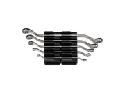 45-Degree Offset Box End Wrench Set with Modular Organizers, 5-Piece (1/4 - 13/16 in.)