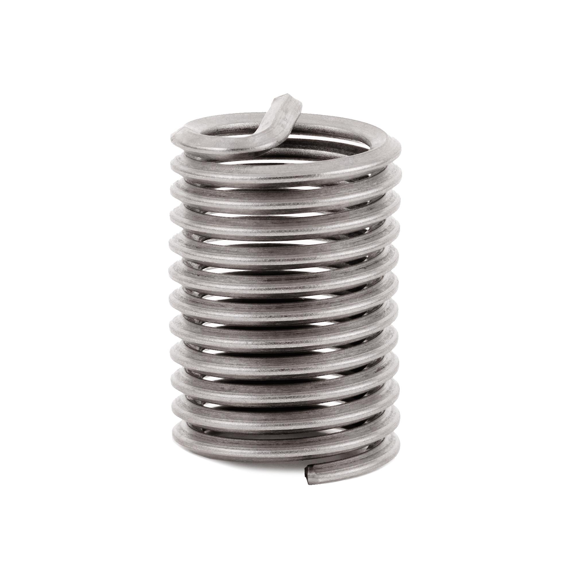 M18-2.5 x 36mm Stainless Steel Threaded Coil Insert